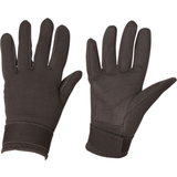Stable Rugs Equestrian Dublin Neoprene Adults Horse Riding Gloves Black: