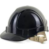 Black Safety Helmets Beeswift B-Brand Vented Safety Helmet Black