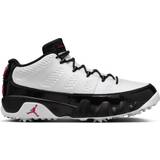 Faux Leather Golf Shoes Nike Air Jordan 9 G M - White/Black/True Red