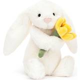 Soft Toys Jellycat Bashful Bunny with Daffodil 18cm