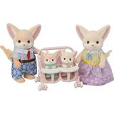 Dollhouse Dolls - Fabric Dolls & Doll Houses Sylvanian Families Fennec Fox Family