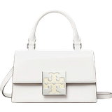 Tory Burch Handbags Tory Burch Brushed Bon Bon Mini Top Handle Bag - Optic White