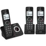 Vtech ES2052 Cordless Phone Triple Handsets, Black