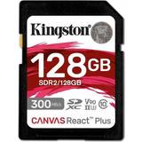 Kingston Canvas React Plus SDXC Class 10 UHS-II U3 ​​V90 300/260MB/s 128GB