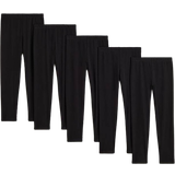 H&M Kid's Jersey Leggings 5-pack - Black