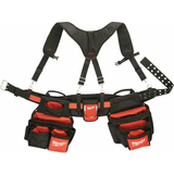 Durable Tool Belts Milwaukee 48-22-8120 Contractor's Belt with Suspension Rig