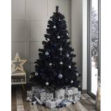 Black Christmas Decorations Shatchi 3535 Black Christmas Tree 120cm
