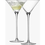 Glass Cocktail Glasses LSA International Bar Cocktail Glass 27.5cl 2pcs