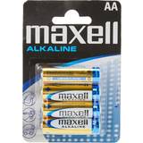 Maxell LR6 AA Blister Compatible 4-pack