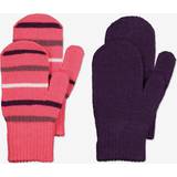 18-24M Mittens Children's Clothing Polarn O. Pyret Baby's Magic Mittens 2-pack - Pink