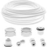 Spares2Go Water Feed Pipe Hose Connection Kit for Double Fridge Freezer