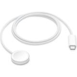 Chargers - White Batteries & Chargers Apple Watch Magnetic Fast Charger to USB-C Cable 1m