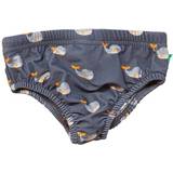 Little Green Radicals Baby Whale Song Reusable Swim Nappy - Grey/Multi