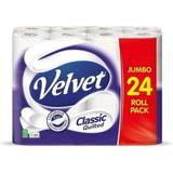Velvet Classic Quilted 24 Roll Toilet Tissue