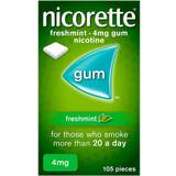 Chewing Gum - Nicotine Gums Medicines Nicorette Freshmint 4mg 105pcs Chewing Gum