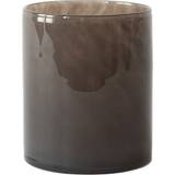 Tell Me More Lyric Taupe Candle Holder 18cm