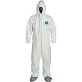 DuPont TY122SWH2X0025VP Tyvek 400 Hooded Disposable Coverall, Attached
