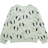 Polarn O. Pyret Puppy Print Sweatshirt - Green (60491046-273)