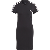 T-shirt Dresses adidas Essentials 3-Stripes Tee Dress - Black/White
