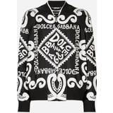 Silk Clothing Dolce & Gabbana Silk bomber jacket dg_marina_f_blu