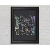 Marlow Home Co. Single Picture Black Framed Art 59.7x84.1cm