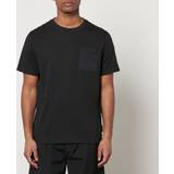 Moose Knuckles Dalon Cotton-Jersey T-Shirt Black