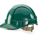 Green Safety Helmets Beeswift B-Brand Vented Safety Helmet Green