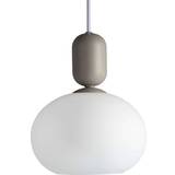 Nordlux Lighting Nordlux Notty Grey Pendant Lamp 20cm