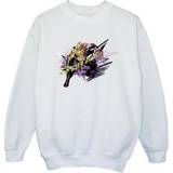 Marvel Kid's Guardians of The Galaxy Abstract Drax Sweatshirt - White