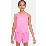Nike Kid's Dri-FIT One Training Tank Top - Playful Pink/White (DH5215-675)
