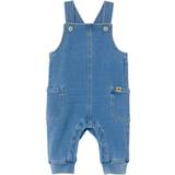 Dungarees - Polyester Trousers Name It Ben Baggy Denim Overall - Medium Blue Denim (13224503)