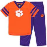 Outerstuff Toddler Boys and Girls Orange, Purple Clemson Tigers Red Zone Jersey and Pants Set Orange, Purple