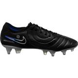 7.5 - Soft Ground (SG) Football Shoes Nike Tiempo Legend 10 Elite Soft Ground M - Black/Hyper Royal/Chrome