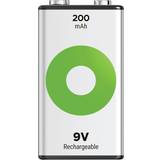 GP Batteries Batteries Batteries & Chargers GP Batteries 9V Rechargeable Battery 200mAh