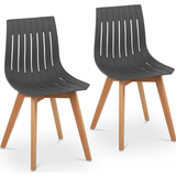 Fromm & Starck Chairs Fromm & Starck Star Seat Gray Kitchen Chair 84cm 2pcs