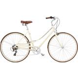 Hybrid Bikes - Women City Bikes Electra Loft 7D 2022 - Cream Women's Bike