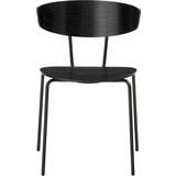 Ferm Living Chairs Ferm Living Herman Black Ash Kitchen Chair 74cm