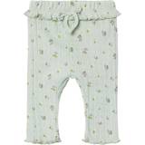 Florals Trousers Children's Clothing Name It Danina Leggings - Silt Green (13227902)