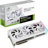 GeForce RTX 4080 Super Graphics Cards ASUS ROG Strix GeForce RTX 4080 SUPER White OC Edition 2xHDMI 3xDP 16GB