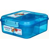 Freezer Safe Kitchen Accessories Sistema Bento Cube Food Container 1.25L