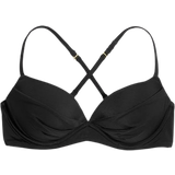 Smart & Sexy Swim Secret Convertible Push-Up Bikini Top - Black Hue
