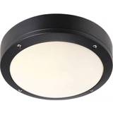 Nordlux Desi Black Ceiling Flush Light 22cm
