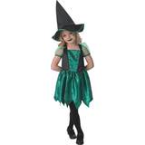 Rubies Girls Green Spider Witch Costume