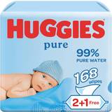 Huggies Baby Skin Huggies Pure Cleaning Wipes 168pcs