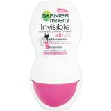 Alcohol Free - Deodorants Garnier Mineral Invisible Black & White Colours 48H Anti-Perspirant Deo Roll-On 50ml