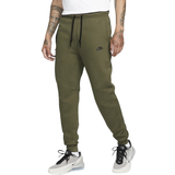 Joggers Trousers Nike Men's Sportswear Tech Fleece - Medium Olive/Black