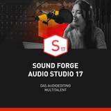 Studio Equipment Magix SOUND FORGE Audio Studio 17 Download Code
