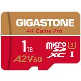 Gigastone [5-Yrs Free Data Recovery] 1TB Micro SD Card, 4K Game Pro, MicroSDXC Memory Card for Nintendo-Switch, GoPro, Action Camera, DJI, UHD