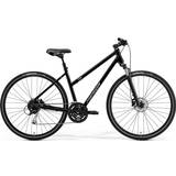 XS City Bikes Merida Crossway 100 W 2023 - Black Women's Bike