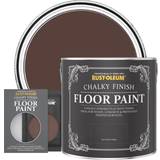 Rust-Oleum Floor Paints - Red Rust-Oleum Valentina Chalky Finish Floor Paint Red 2.5L
